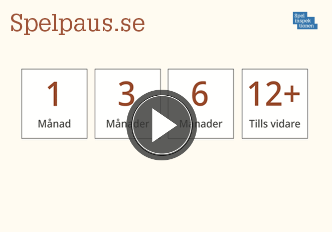 film om hur du stänger av dig på Spelpaus.se