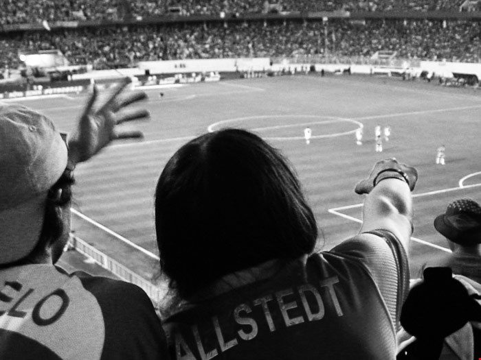Fotbollsvadhållning på match